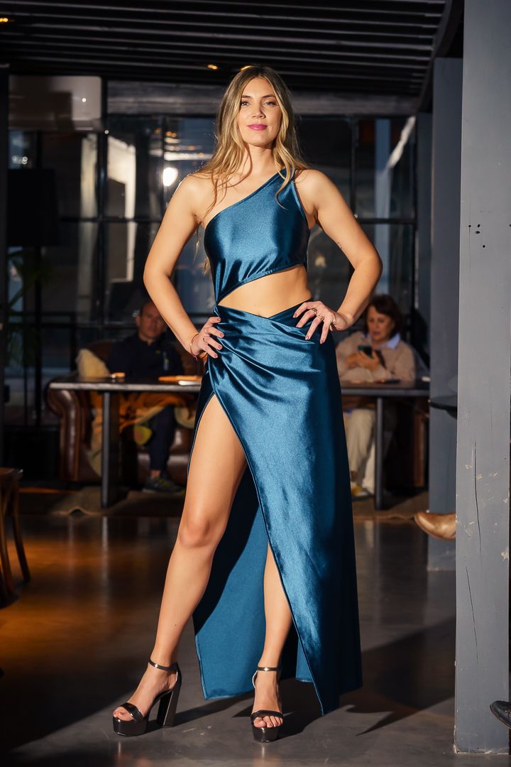 Vestido SOFF petroleo - Imagen 2
