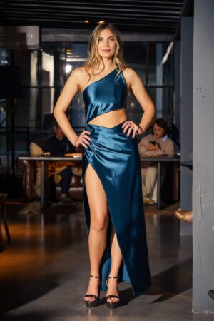 Vestido SOFF petroleo